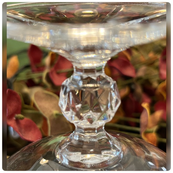 Import Assoc. ‘Cascade’ Set of Six Etched Crystal Brandy/Cognac Snifters - Picture 7 of 9